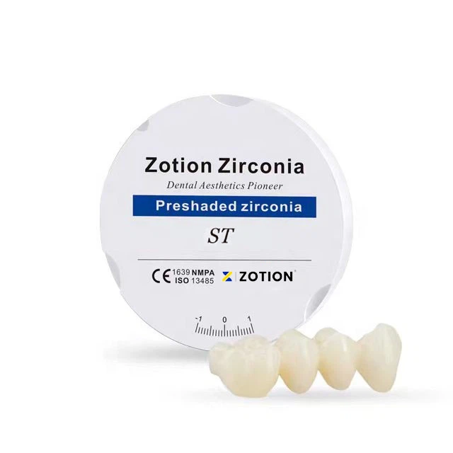 HT ST White Zirconia Block For Full Crown Teeth HT ST White Zirconia Block For Full Crown Teeth