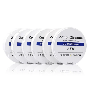 Multilayer zirconia disc 3D ATM dental Zirconia Block For Denture Multilayer zirconia disc 3D ATM dental Zirconia Block For Denture