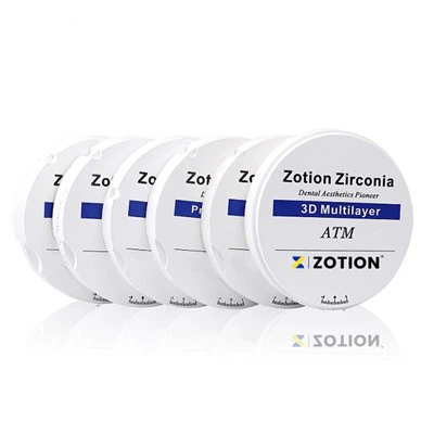 3D többrétegű cirkónia lemez