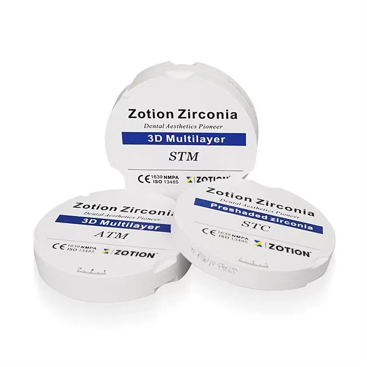 Multilayer Dental Zirconia Block